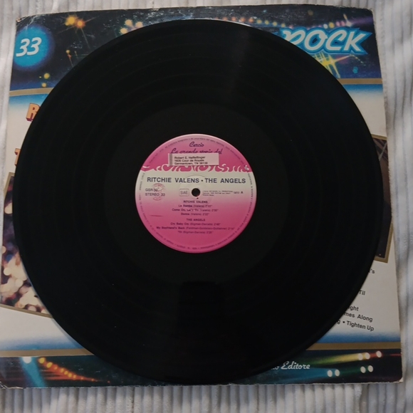 223 LA GRANDE STORIA DEL ROCK N. 33 Ritchie Valens THE ANGELS LP - Picture 3 of 4